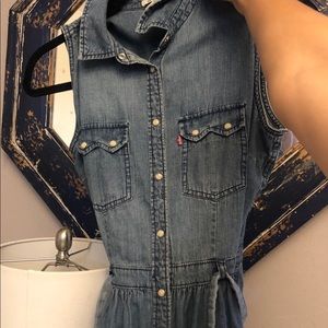 Blue jean dress